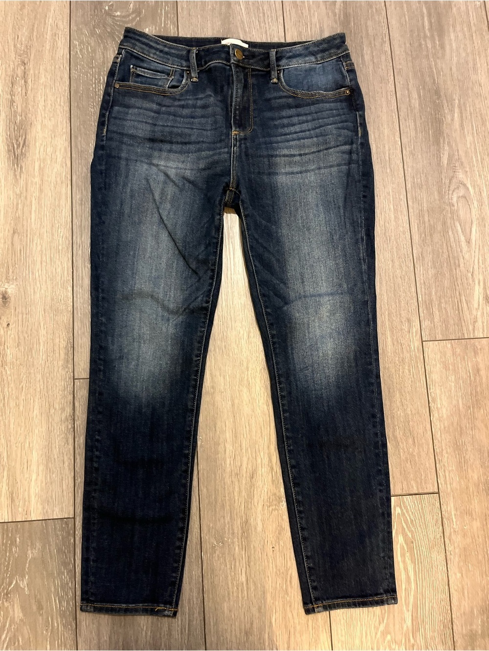 Driftwood Jackie High Rise Dark Wash Denim Size 28